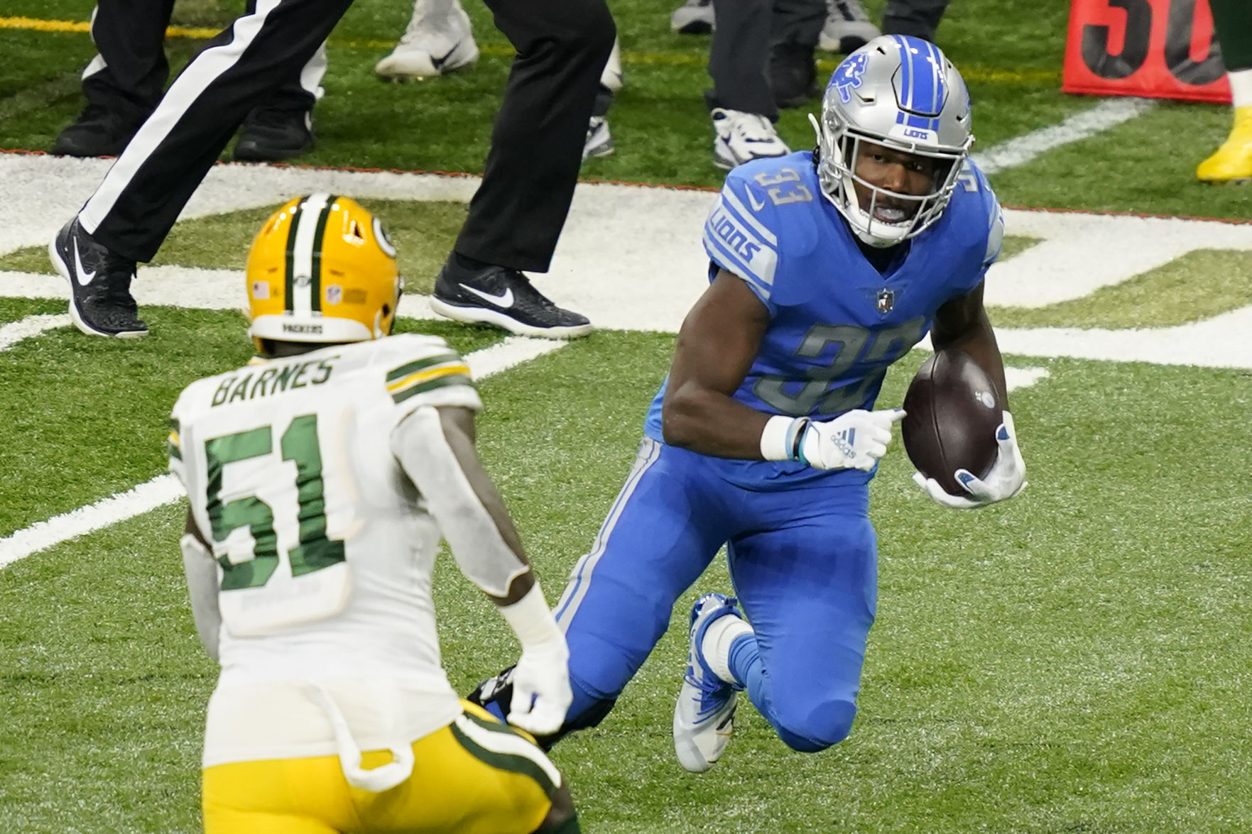 Packers 31, Lions 24